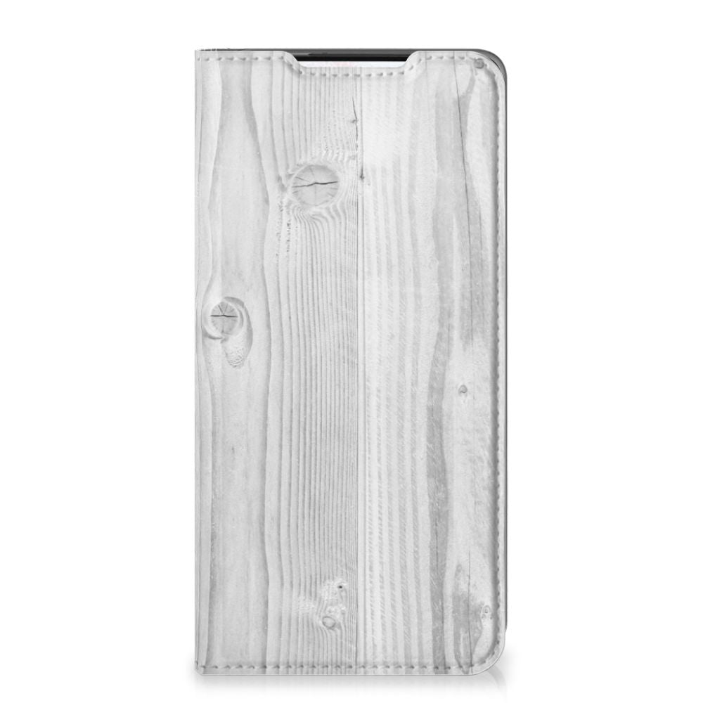 Samsung Galaxy S21 Book Wallet Case White Wood - B2C Telecom