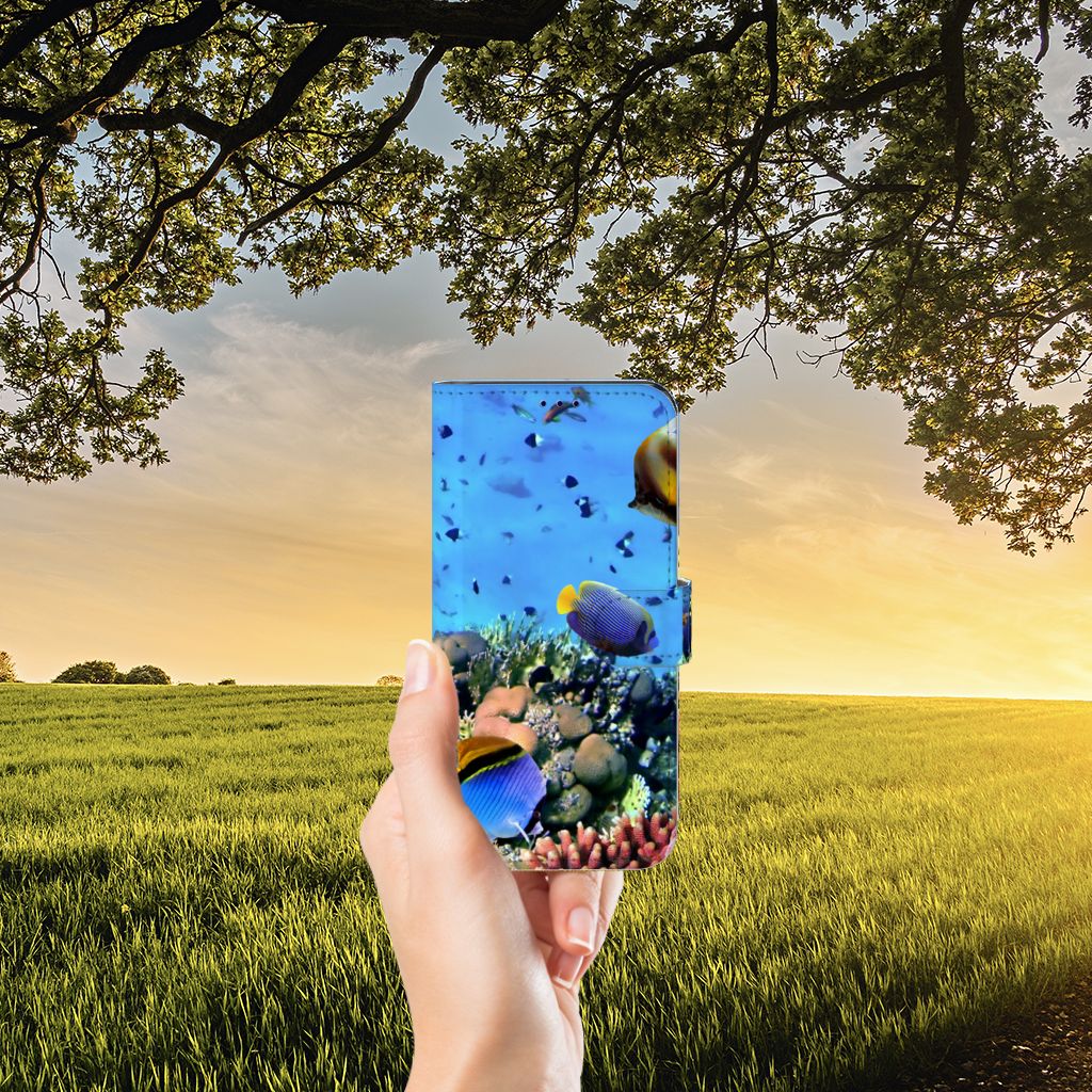 OnePlus Nord CE 2 Telefoonhoesje met Pasjes Vissen