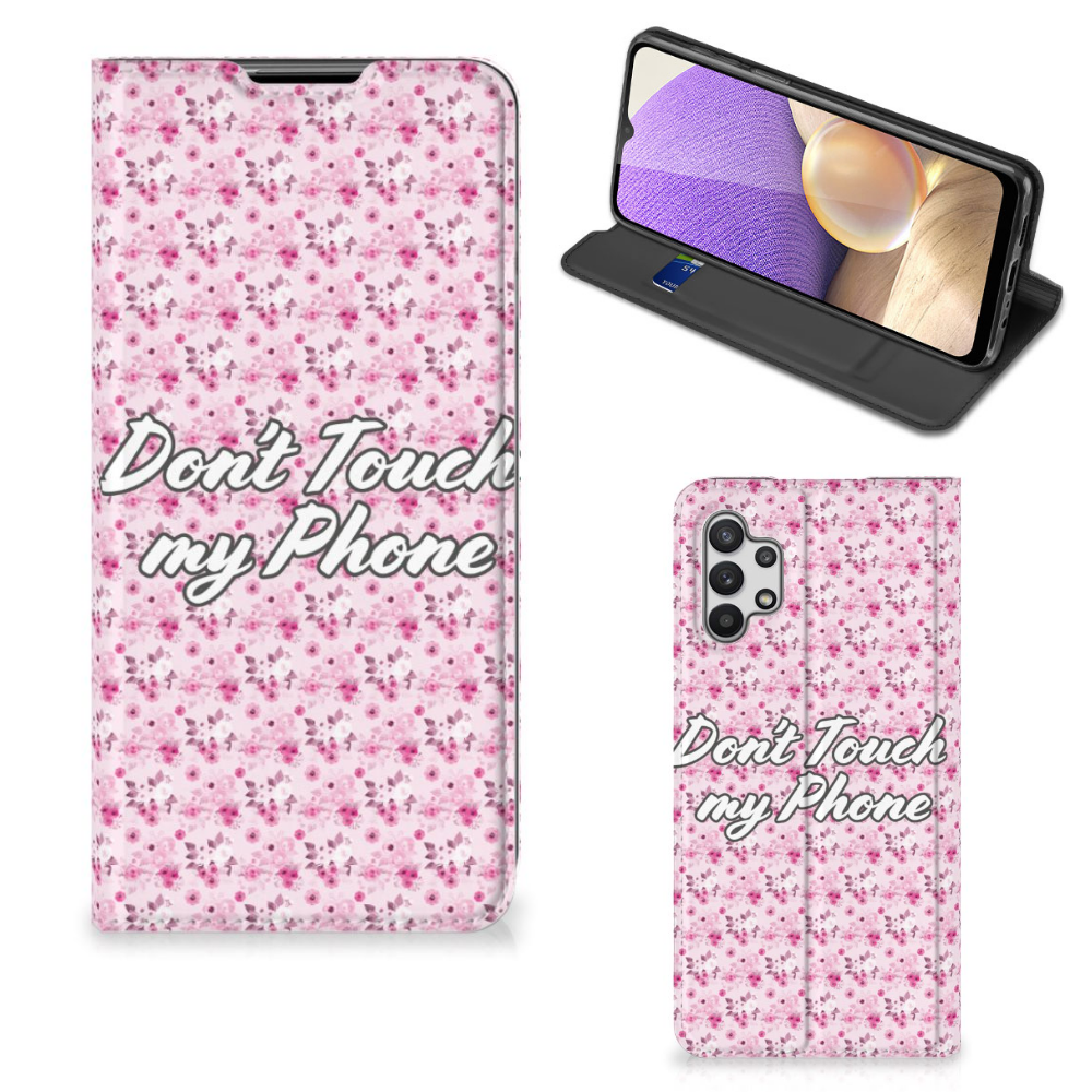 Samsung Galaxy A32 5G Design Case Flowers Pink DTMP - B2C Telecom