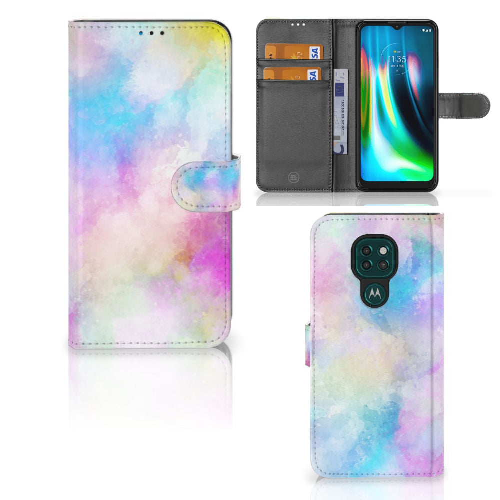 Hoesje Motorola Moto G9 Play | E7 Plus Watercolor Light