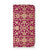 Telefoon Hoesje iPhone 15 Barok Pink met gouden bloemen in een elegant design.