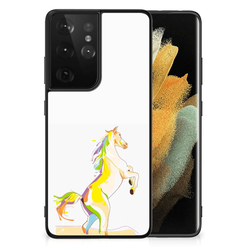 Samsung Galaxy S21 Ultra Hoesje Horse Color B2C Telecom