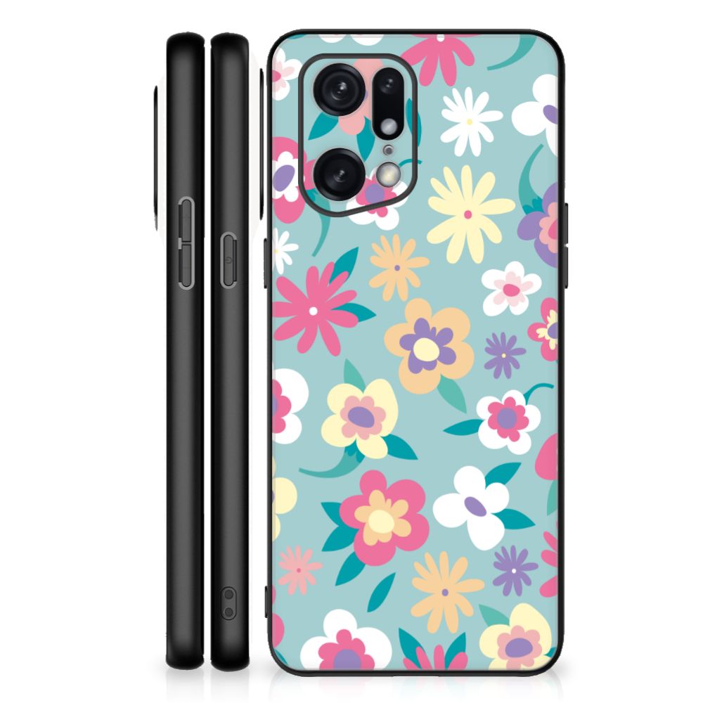 OPPO Find X5 Pro Bloemen Hoesje Flower Power B2C Telecom