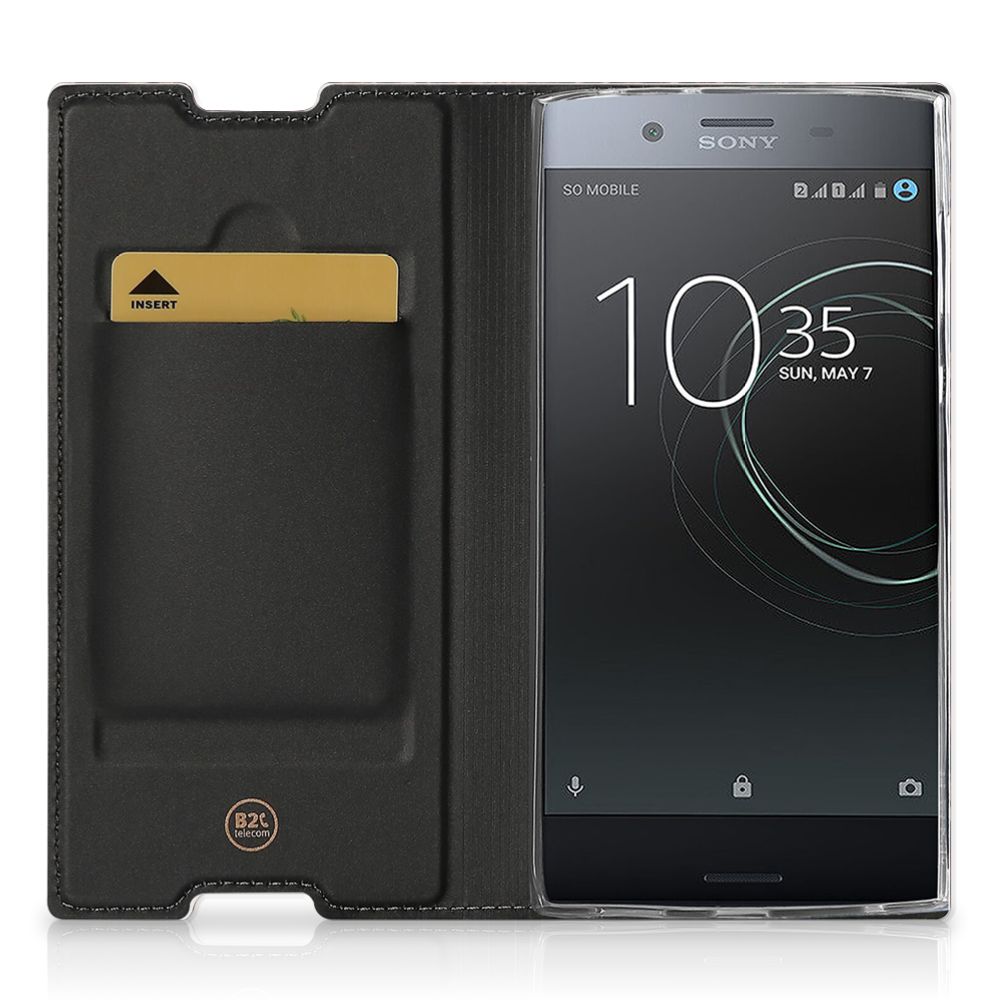 Sony Xperia L1 Flip Style Cover Koffiebonen