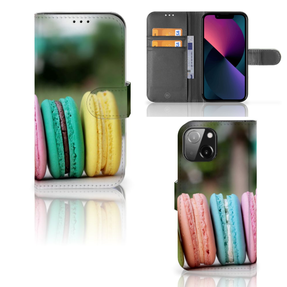 iPhone 13 Mini Book Cover Macarons
