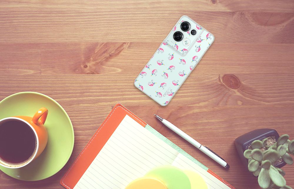 TPU bumper voor OPPO Reno8 Pro Unicorns B2C Telecom