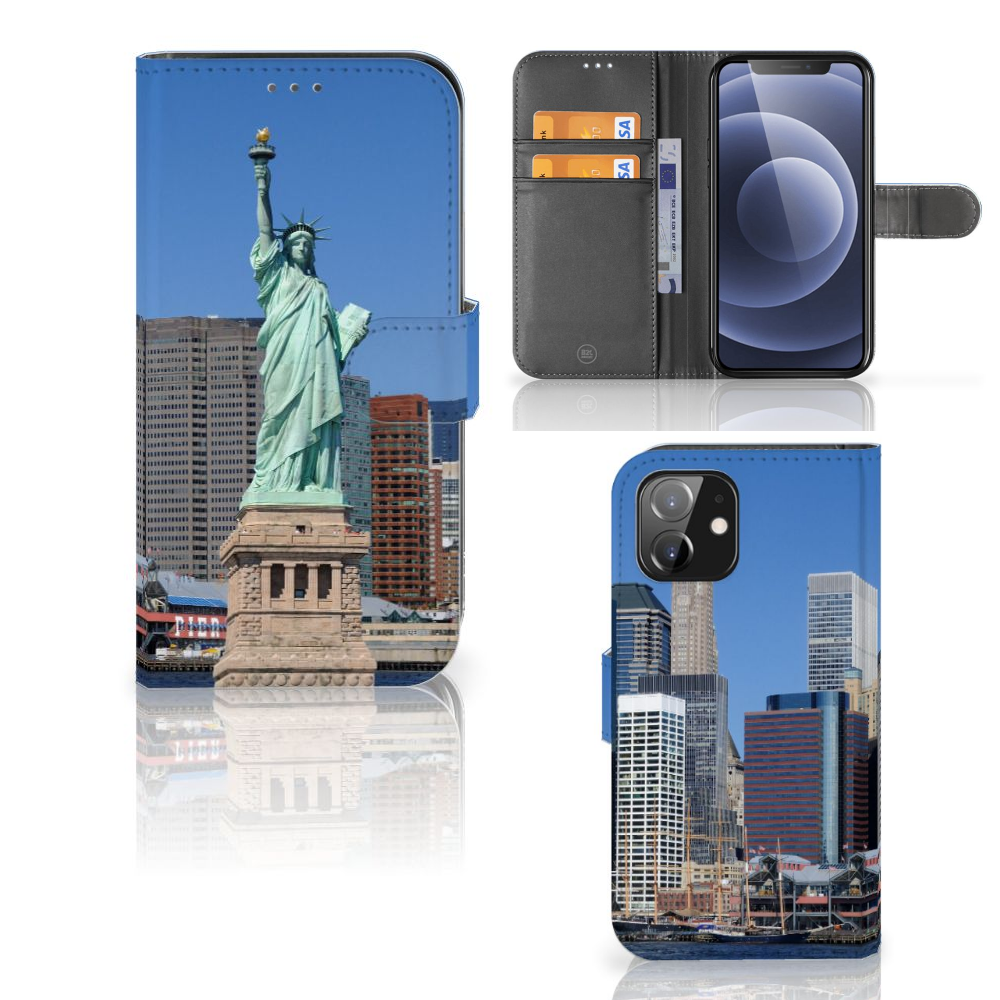 iPhone 12 | 12 Pro (6.1") Flip Cover Vrijheidsbeeld