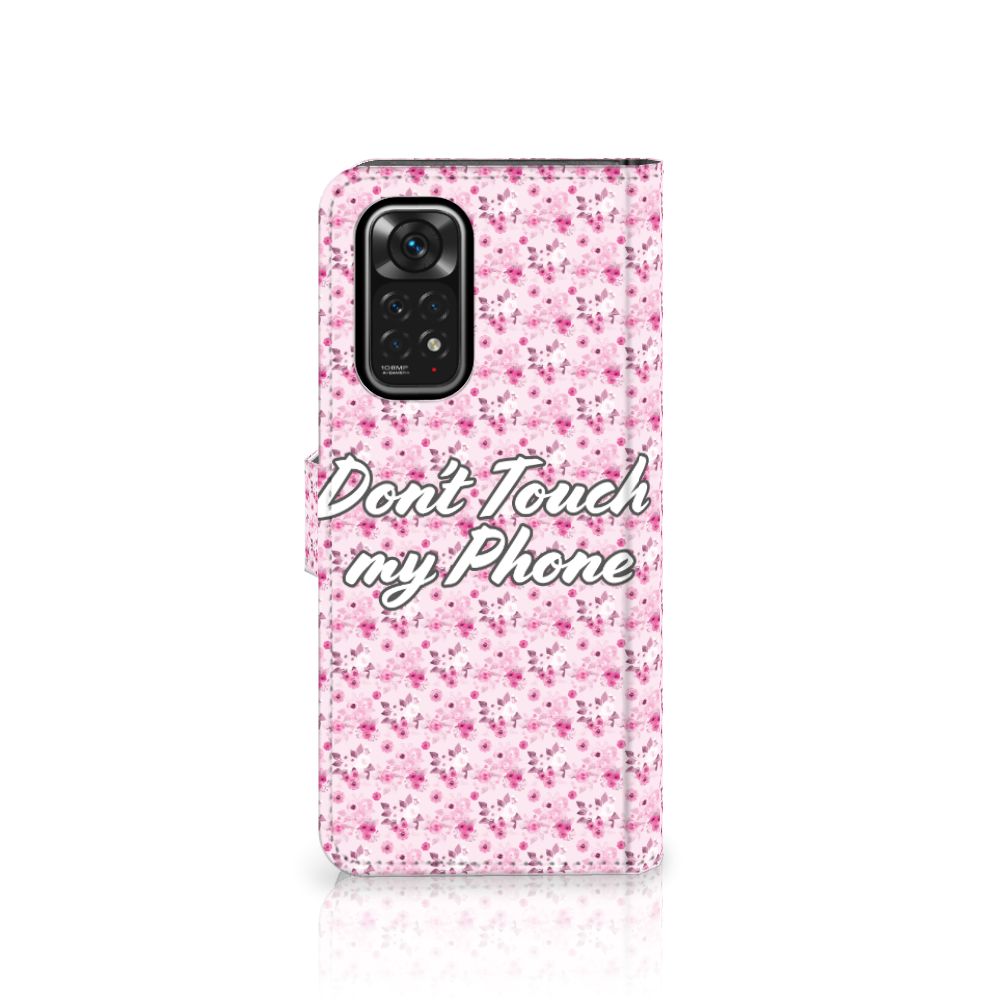 Xiaomi Redmi Note 11/11S Portemonnee Hoesje Flowers Pink DTMP