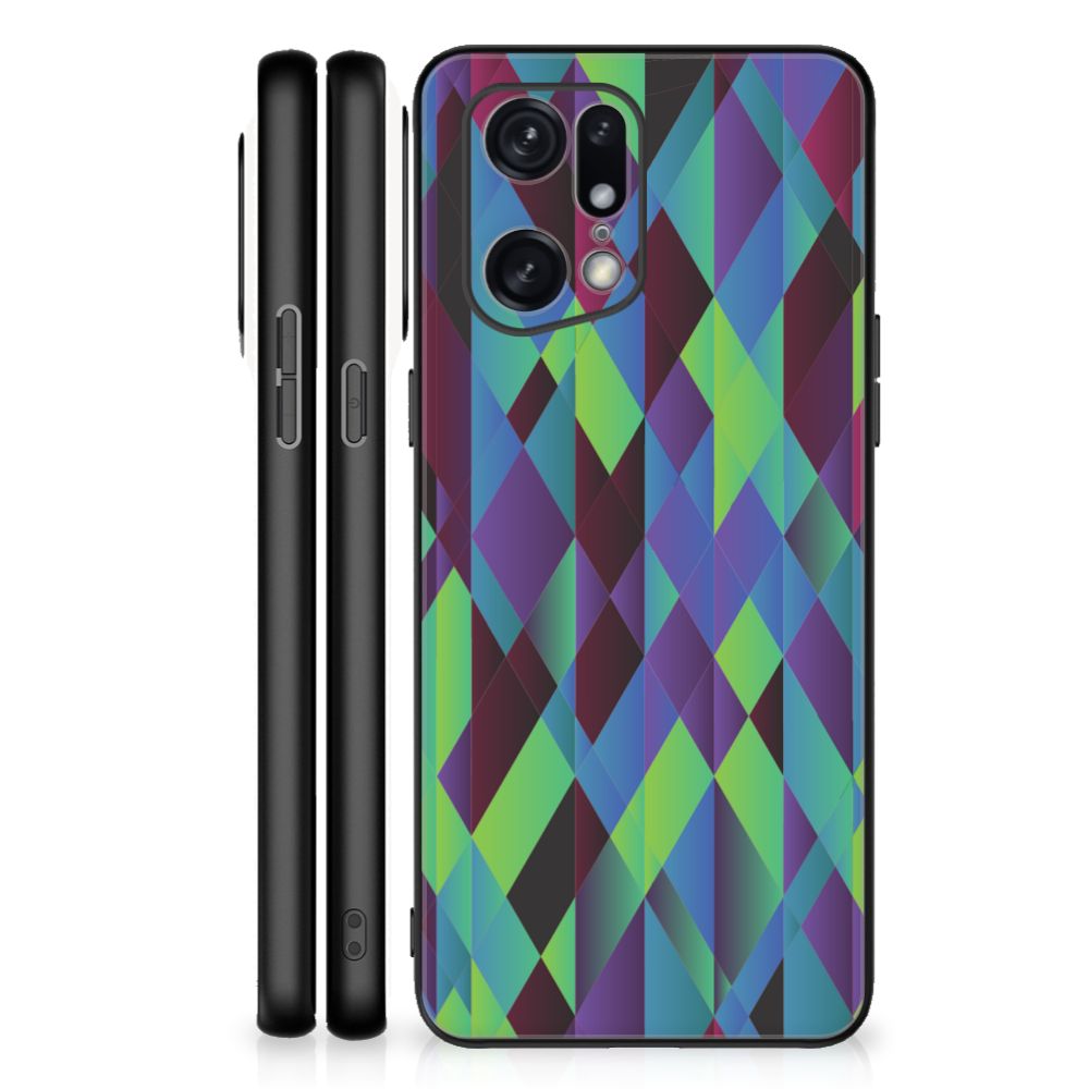 OPPO Find X5 Pro Backcover Abstract Green Blue B2C Telecom