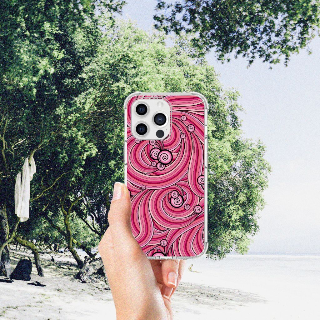 iPhone 13 Pro Max Back Cover Swirl Pink - B2C Telecom