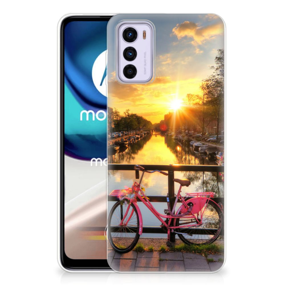 Motorola Moto G42 Siliconen Back Cover Amsterdamse Grachten