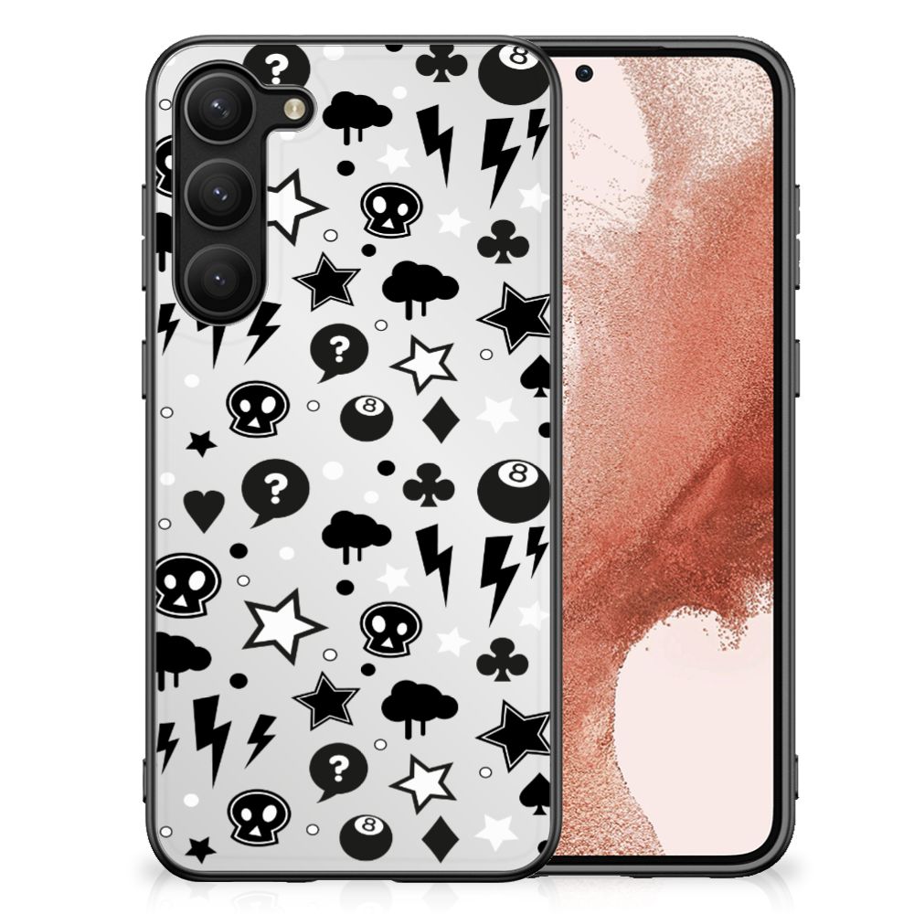 Telefoonhoesje Samsung Galaxy S23 Plus Silver Punk B2C Telecom