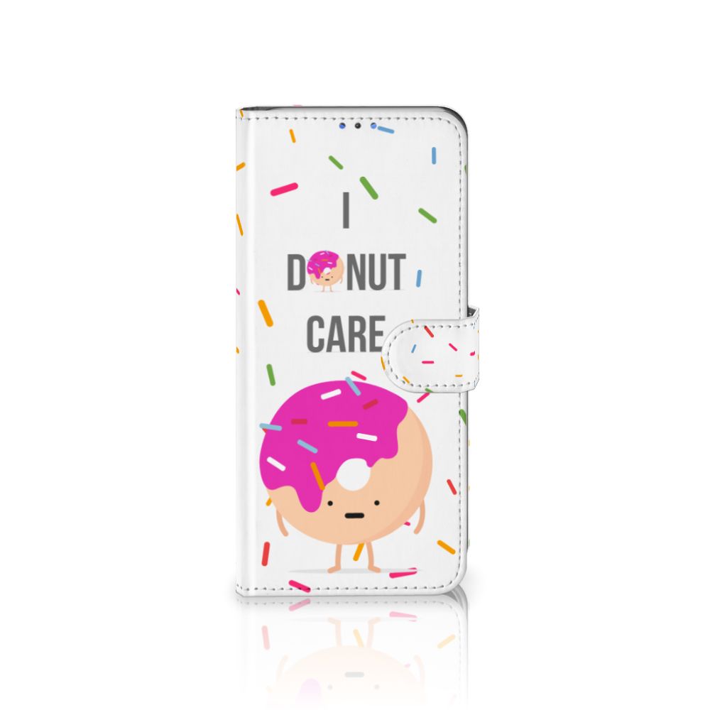 Motorola G8 Power Lite Book Cover Donut Roze