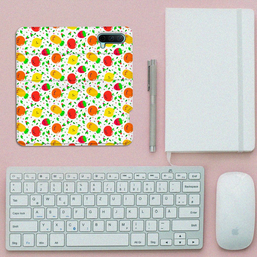 OnePlus Nord CE 5G Flip Style Cover Fruits - B2C Telecom