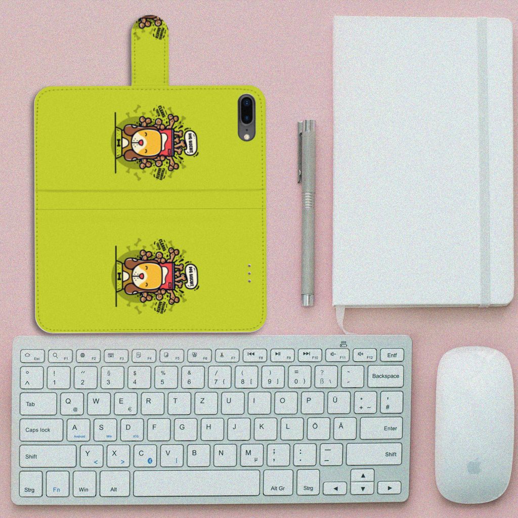 Apple iPhone 7 Plus | 8 Plus Leuk Hoesje Doggy Biscuit