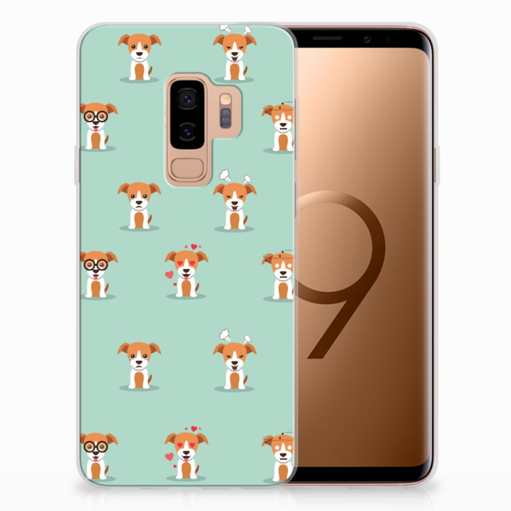 Samsung Galaxy S9 Plus TPU Hoesje Pups