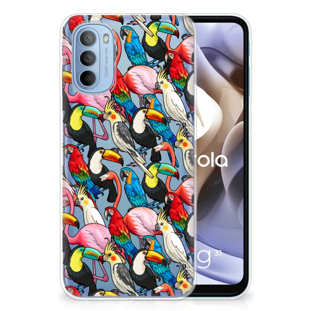 Motorola Moto G31 | G41 TPU Hoesje Birds