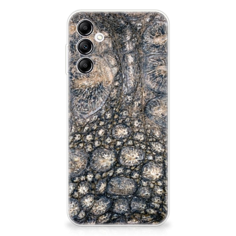 Samsung Galaxy A14 5G TPU Hoesje Krokodillenprint met unieke krokodillenhuid textuur.