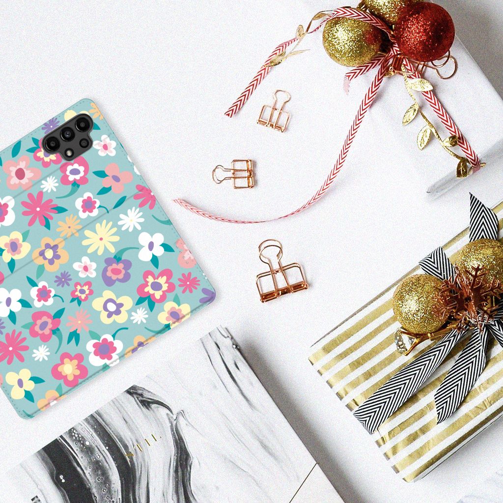 Samsung Galaxy A13 (4G) Smart Cover Flower Power - B2C Telecom