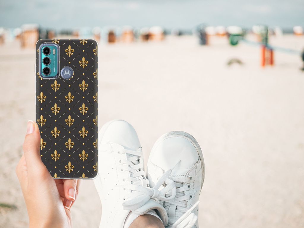 Motorola Moto G60 TPU bumper Franse Lelie B2C Telecom