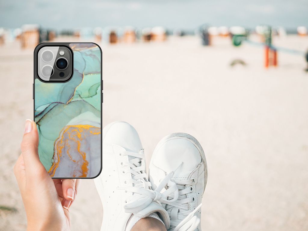 Kleurrijke Telefoonhoesje voor iPhone 13 Pro Max Watercolor Mix B2C Telecom