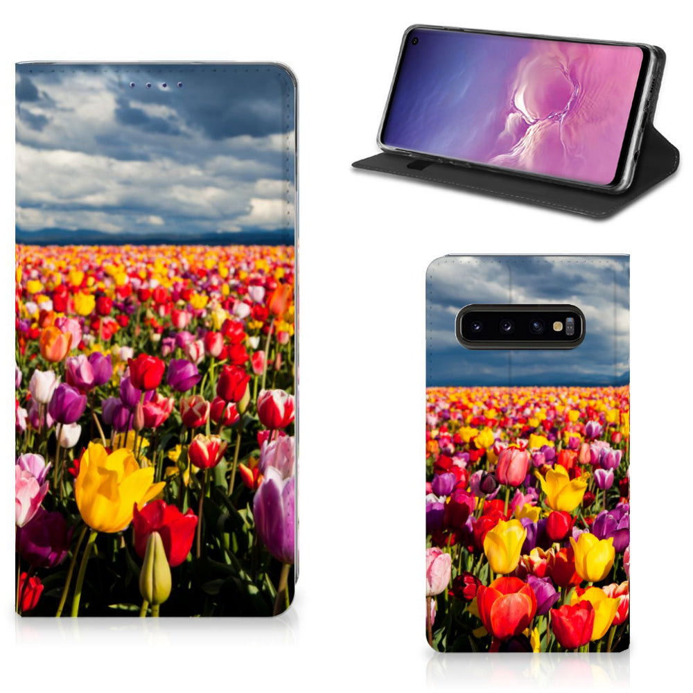 Samsung Galaxy S10 Smart Cover Tulpen