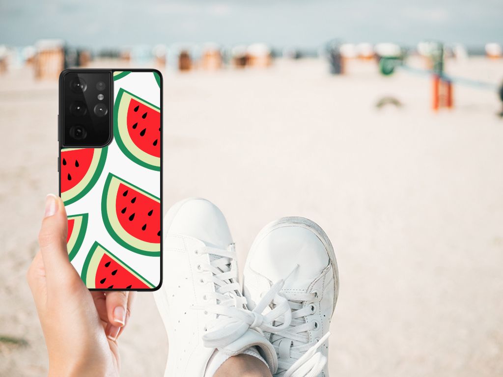 Samsung Galaxy S21 Ultra Back Cover Hoesje Watermelons B2C Telecom