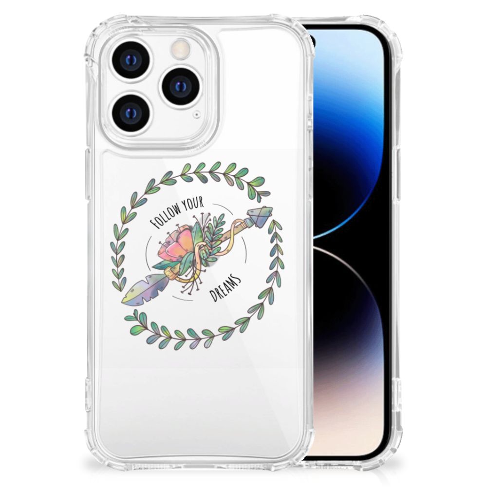 iPhone 14 Pro Stevig Bumper Hoesje Boho Dreams B2C Telecom