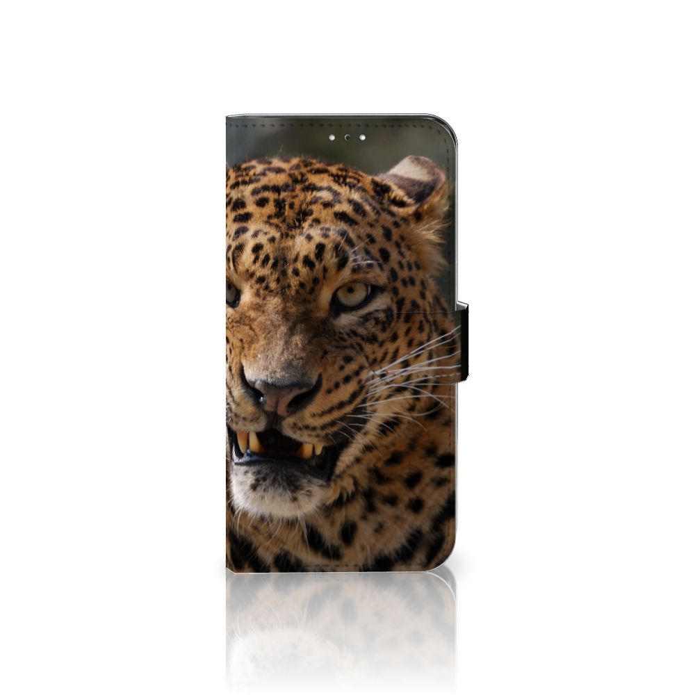Samsung Galaxy A33 5G Telefoonhoesje met Pasjes Luipaard