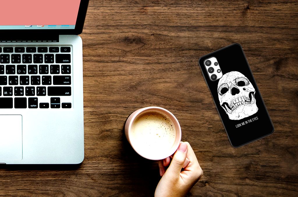 Telefoonhoesje Samsung Galaxy A32 5G Skull Eyes B2C Telecom