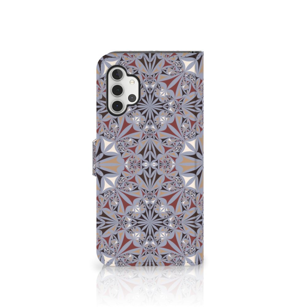 Samsung Galaxy A32 5G Bookcase Flower Tiles