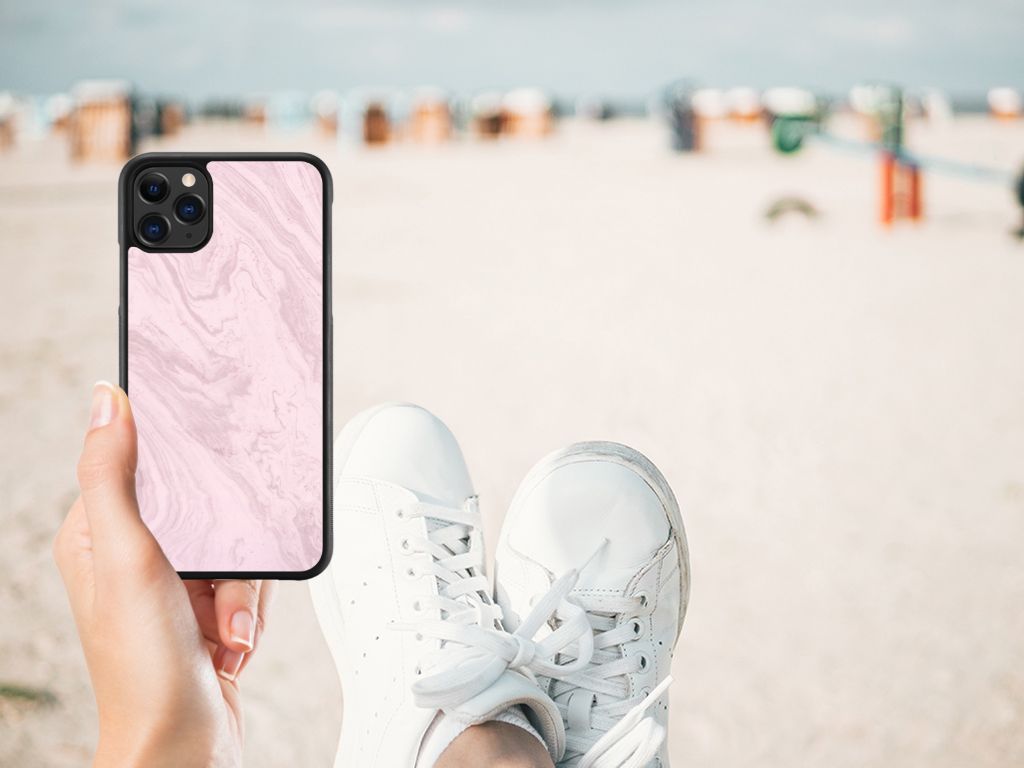 Apple iPhone 11 Pro Max Gripcase Marble Pink - Origineel Cadeau Vriendin B2C Telecom