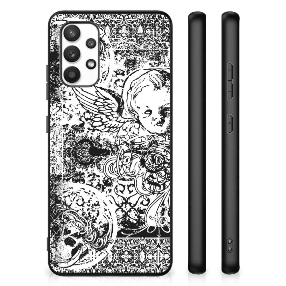 Telefoonhoesje Samsung Galaxy A32 4G | A32 5G Enterprise Editie Skulls Angel B2C Telecom