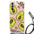Samsung Galaxy S21 FE Stevig Bumper Hoesje Avocado Singing B2C Telecom