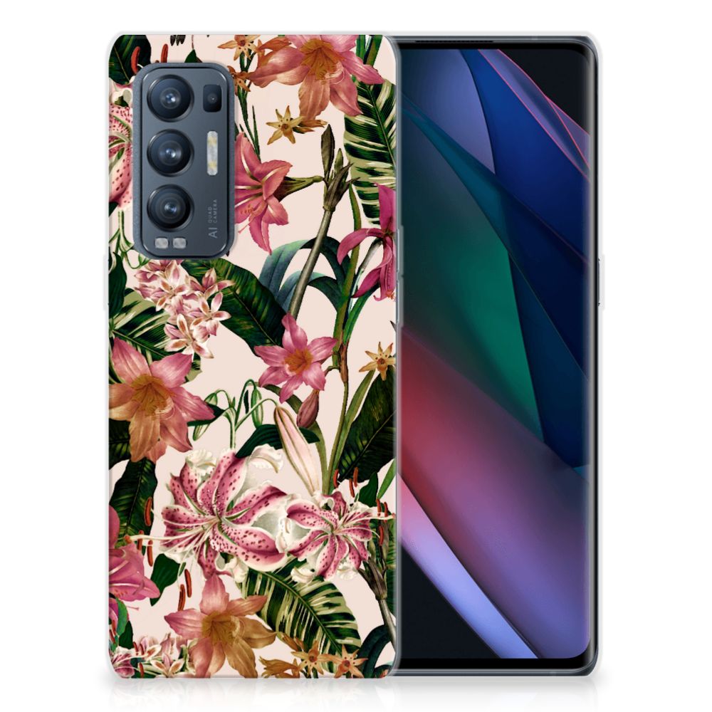 OPPO Find X3 Neo TPU Case Flowers B2C Telecom