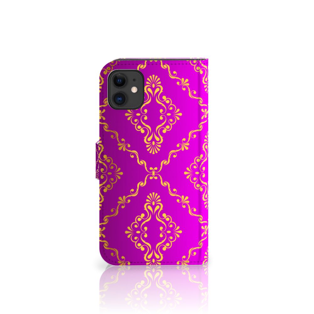 Wallet Case Apple iPhone 11 Barok Roze