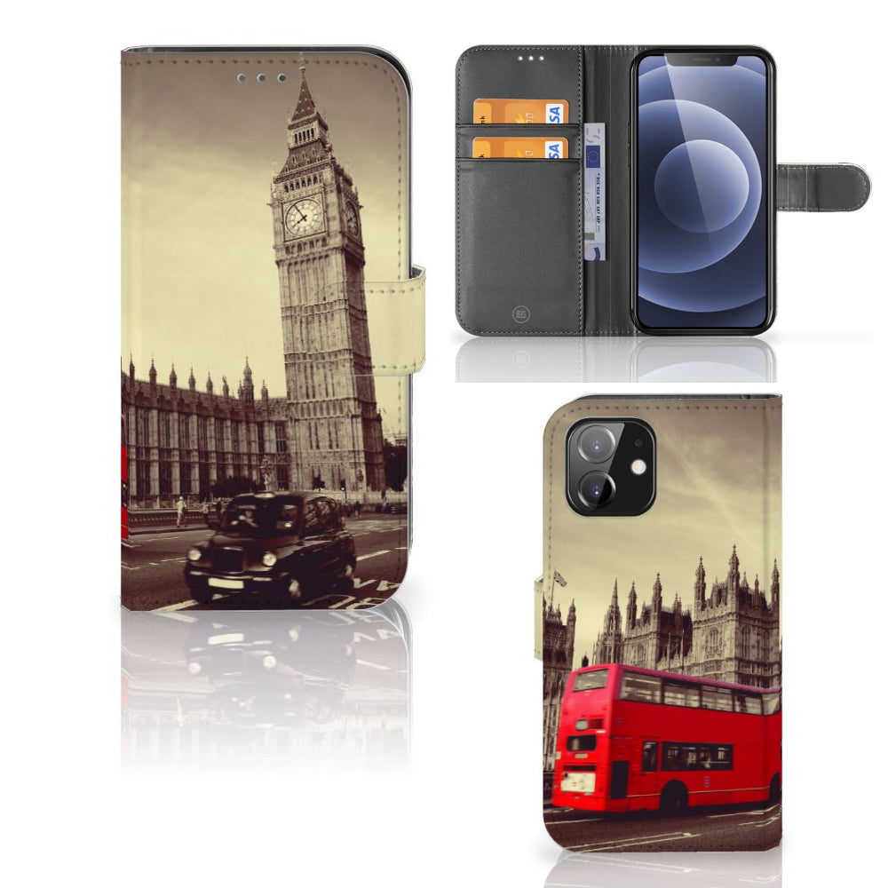 iPhone 12 | 12 Pro (6.1") Flip Cover Londen