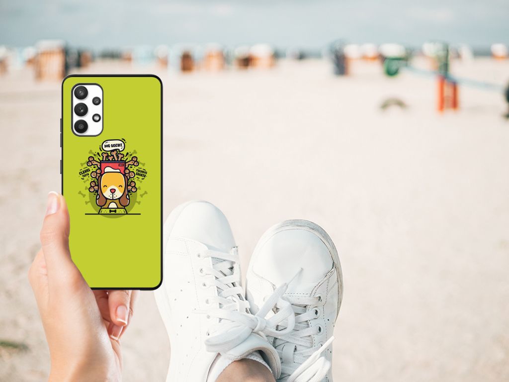Samsung Galaxy A32 4G | A32 5G Enterprise Editie Hoesje Doggy Biscuit B2C Telecom