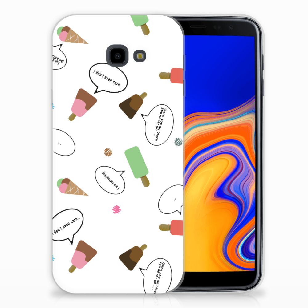 Samsung Galaxy J4 Plus (2018) Siliconen Case IJsjes