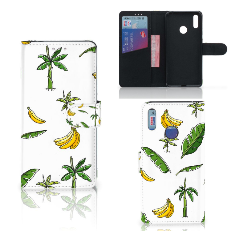 Huawei Y7 (2019) Hoesje Banana Tree