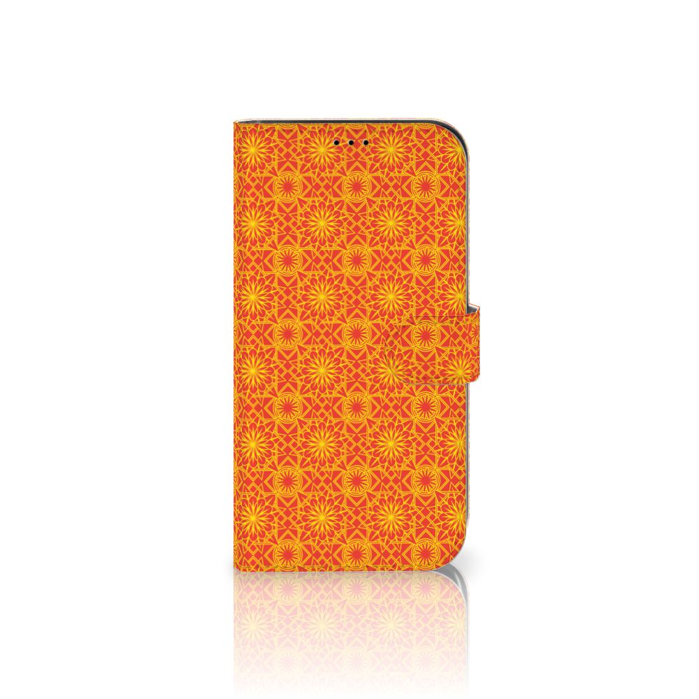 iPhone 13 Pro Max Telefoon Hoesje Batik Oranje