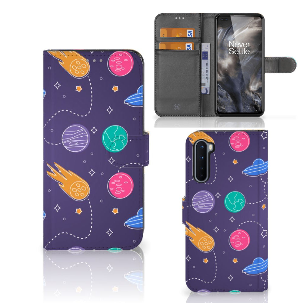 OnePlus Nord Wallet Case met Pasjes Space