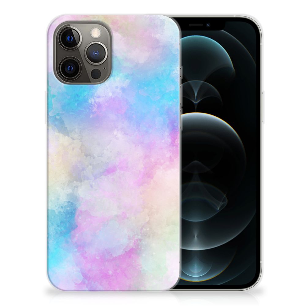 Hoesje maken iPhone 12 Pro Max Watercolor Light B2C Telecom
