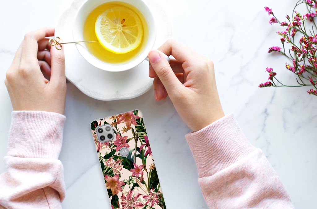 Motorola Moto G 5G TPU Case Flowers B2C Telecom
