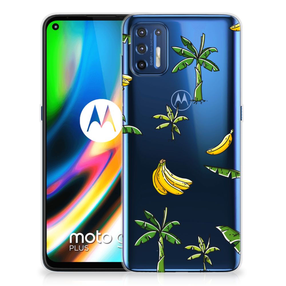 Motorola Moto G9 Plus TPU Case Banana Tree