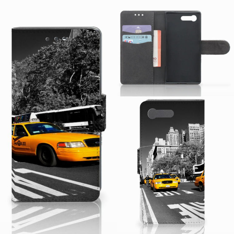 Sony Xperia X Compact Flip Cover New York Taxi