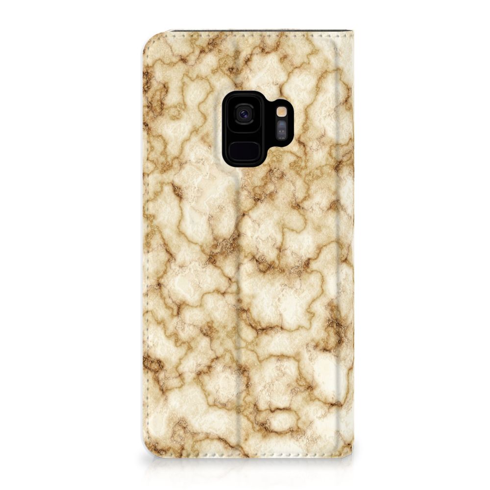 Samsung Galaxy S9 Standcase Marmer Goud