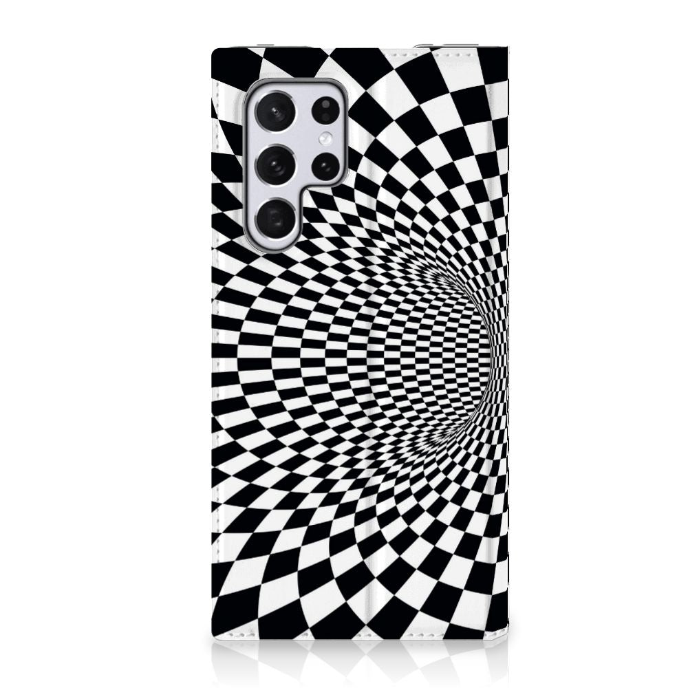 Samsung Galaxy S22 Ultra Stand Case Illusie - B2C Telecom