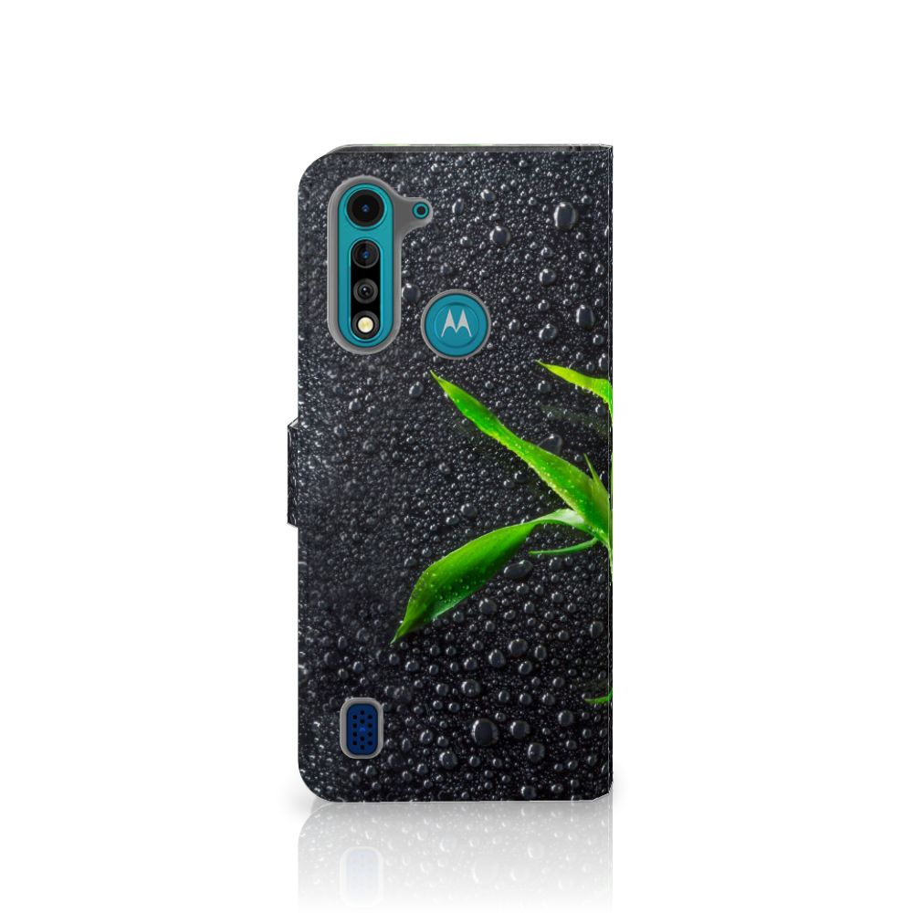 Motorola G8 Power Lite Hoesje Orchidee
