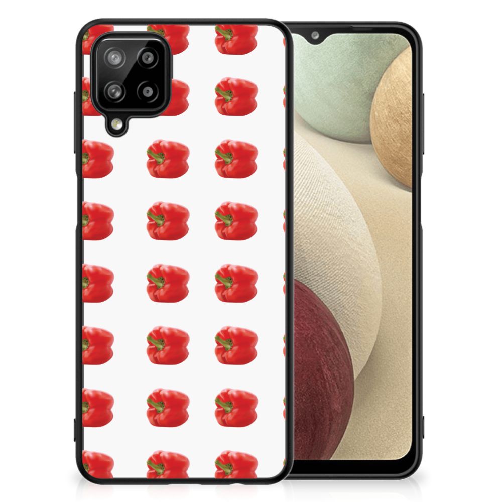 Samsung Galaxy A12 Back Cover Hoesje Paprika Red B2C Telecom